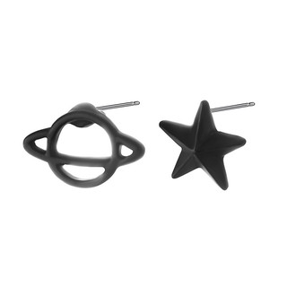 ต่างหู ดาวเสาร์☆ Star&amp;Saturn Earrings