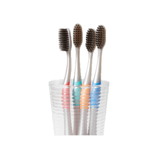 Dentamate Active Charcoal white Toothbrush แปรงสีฟัน เดนตาเมท ชาร์โคล ไวท์