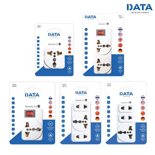 เต้ารับอเนกประสงค์ Data Power มี 5 รุ่นให้เลือก สีขาว ปลั๊กไฟ ดาต้า (1 อัน) [S24]