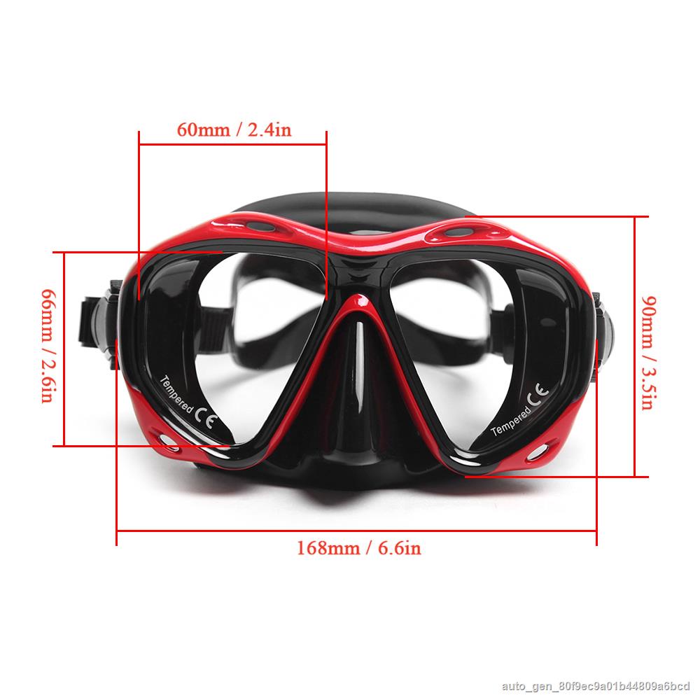 Brand Professional Silicone Gear Scuba Diving Mask Equipment Snorkel ...