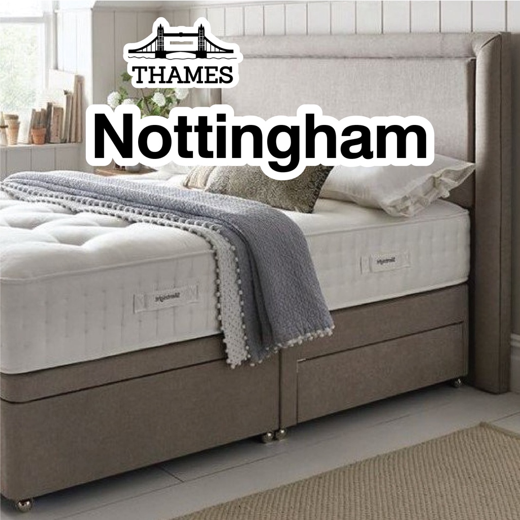 Thames ที่นอนไร้ขอบ Nottingham 7นิ้ว ยางพารา แก้ปวดหลัง นอนสบาย mattress รุ่นประหยัด 3 3.5 5 6 ฟุต