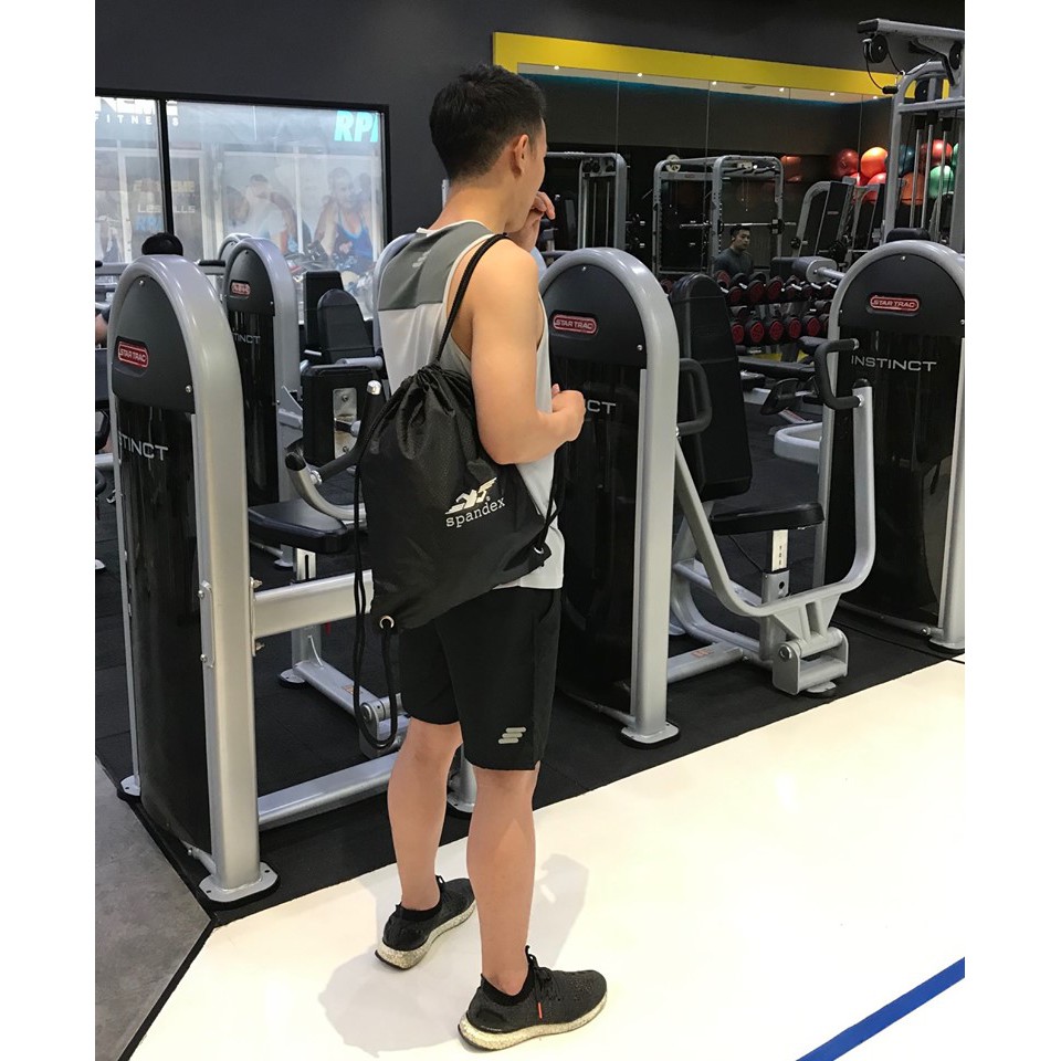 SPANDEX กระเป๋าเป้หูรูดกันน้ำ (Drawstring bag) รุ่นWaterproof