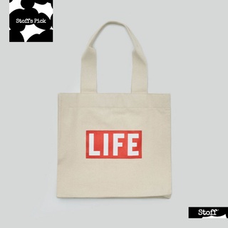 [Stoffs Pick from Korea] LIFE Archive CLASSIC TOTE BAG_NATURAL_Organic Cotton 100% _ Eco Bag_ Shoulder Bag_KOREA