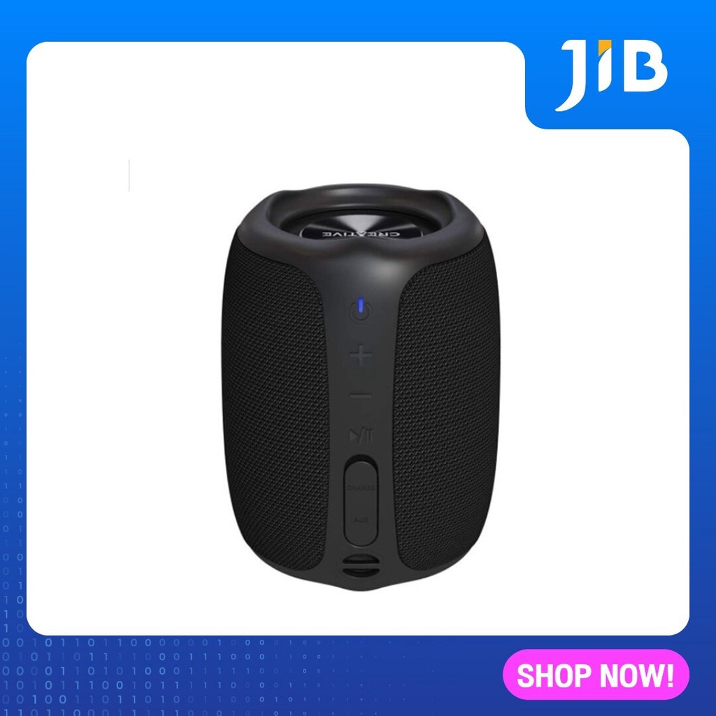 JIB SPEAKER BLUETOOTH CREATIVE MUVO PLAY BLACK DIPX | Shopee Thailand