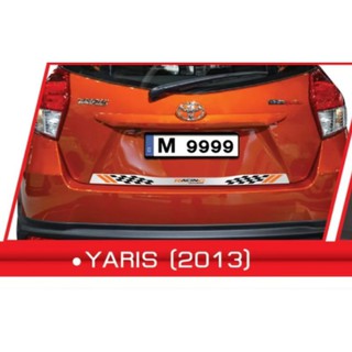 คิ้วฝากระโปรงท้ายYaris2013