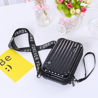 พร้อมส่ง กระเป๋าจิ๋ว กระเป๋า ใหม่กระเป๋าเดินทางกระเป๋าใบเล็กหญิง crossbody หนึ่งไหล่บุคลิกภาพมือถือมินิกระเป๋าเดินทางสไต