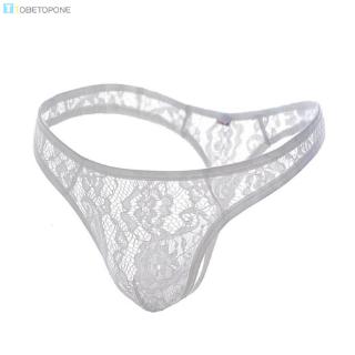 Mens Male Underwear Plus size Lace Floral Mens Male Triangle Underpants Bikinis Boxers Thongs Lingerie Knickers