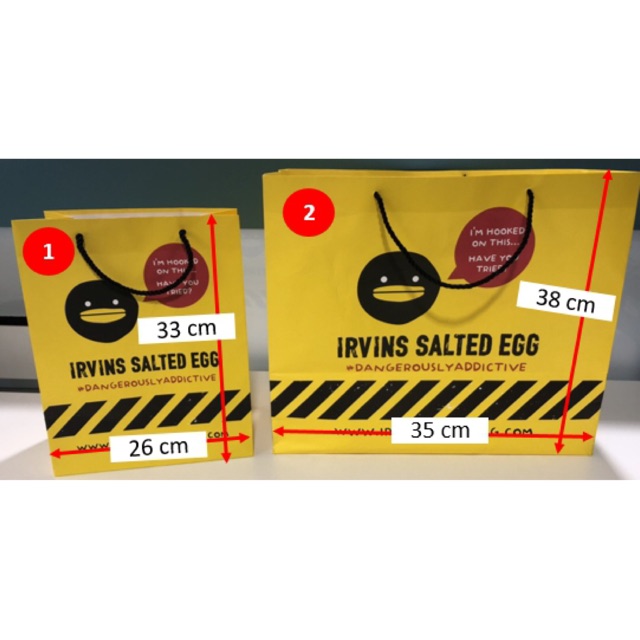 ถุงกระดาษ Irvin