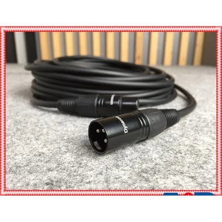 10เมตร สายไมค์ DYNACOM J021 XLR หัวท้าย ผู้ - เมีย ยาว สายสัญญาณ CANNON ผู้ ออก CANNON เมีย สายบาลานซ์ สายต่อไมค์ (ลู...