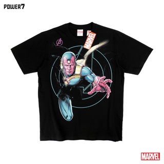 ผ้าฝ้าย 100% เสื้อยืดการ์ตูน ลาย มาร์เวล ลิขสิทธ์แท้ MARVEL COMICS  T-SHIRTS (MX-005)S-3XL