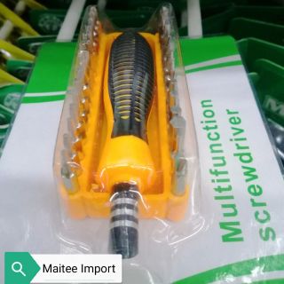 Mulitifunction Screwdriver Agass เครื่องมือช่างสารพัดประโยชน์ หัวขนาดต่าง ๆ จำนวน 30 ชิ้น