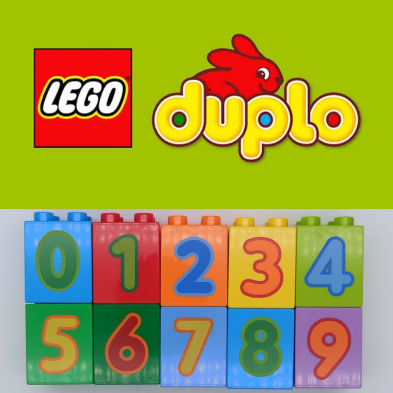 * LEGO Duplo's: เซตตัวเลข มือสอง