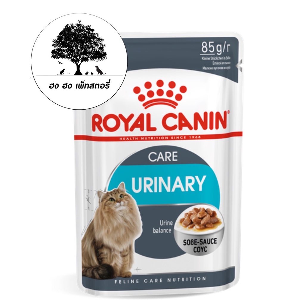 URINARY CARE POUCH อาหารเปียก สำหรับแมวโตที่ต้องการดูแลสุขภาพทางเดินปัสสาวะ อายุ 1 ปีขึ้นไป