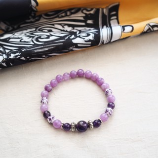 Stonemestyle-หินมงคลอเมทิสต์ Amethyst โอเชี่ยนแจสเปอร์ ช่วยสร้างความสุข ลดเครียด สบายใจ หินบำบัด หลับบาย