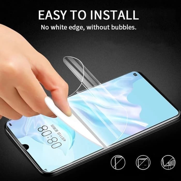LAYER HUAWEI P30 P30 LITE P30 PRO P40 P40 PRO P40 PRO+ PLUS ANTI-SCRATCH HYDROGEL FRONT CLEAR SCREEN