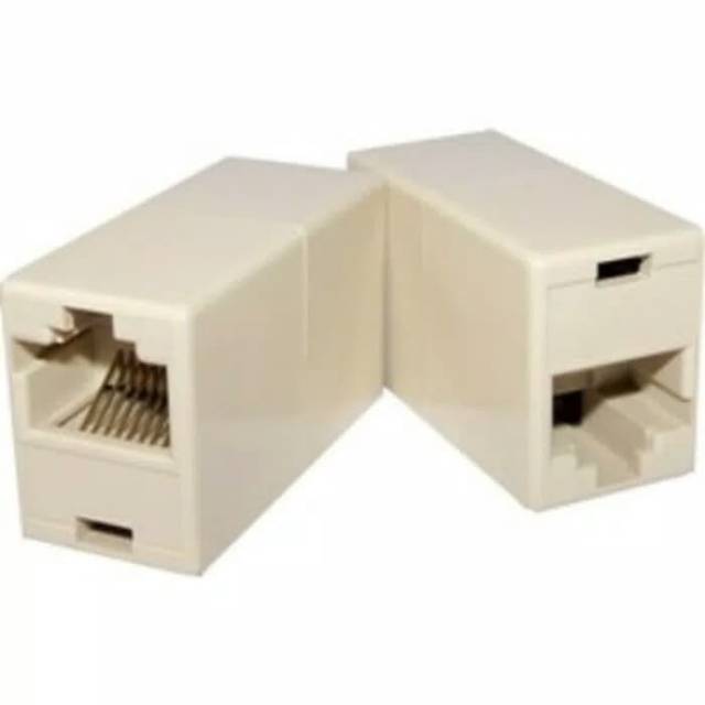 Barrel RJ45 Female to Female - ขั้วต่อการเชื่อมต่อสายเคเบิล Lan