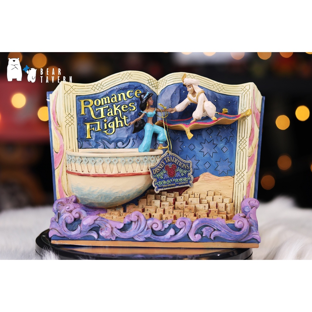 Disney Jim Shore Aladin Story Book งานลิขสิทธิ์แท้ ดิสนีย์ อะลาดิน figure