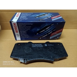 ผ้าเบรกหน้า BOSCH แท้     Toyota Vigo , Fortuner  0986AF1082   (ราคาต่อชุด)