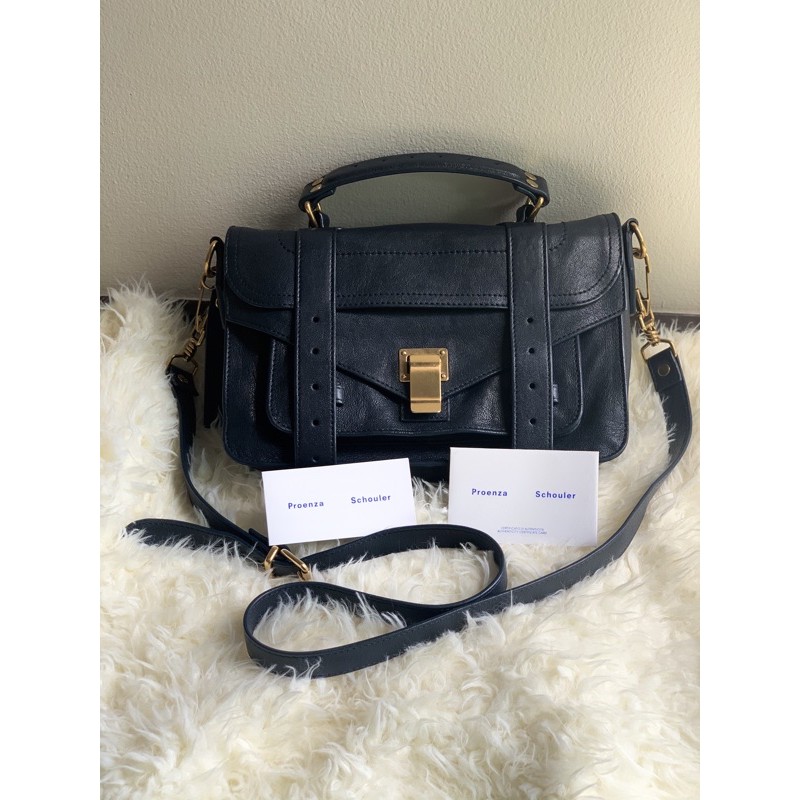 Proenza schouler ps1 tiny สี midnight blue