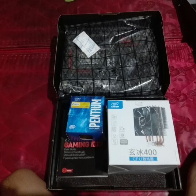 ชุดรวม pantium g4600 msi h170 gaming m3 ฮิสซิ้ง deedcooler gpu msi gtx1050ti 4gb key windons10 home 