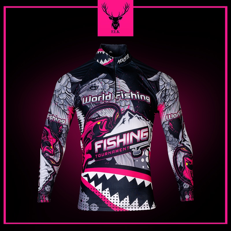 ” SET F มีให้เลือก 7 แบบ ” พร้อมส่ง!! เสื้อตกปลา เสื้อป้องกันแสง UV ใส่เย็นสบาย ระบายอากาศดี แห้งเร็ว น้ำหนักเบา