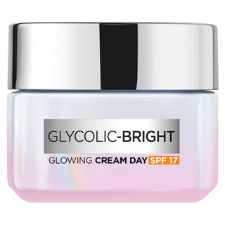 L’ORÉAL    GLYCOLIC  BRIGHT  GLOWING  CREAM  DAY  SPF  17