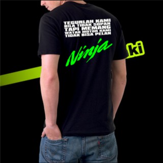 เสื้อยืด ลายรถจักรยานยนต์ Kawasaki Ninja Racing UNACLOTH