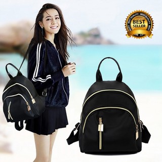 กระเป๋า กระเป๋าเป้ กระเป๋าสะพายหลัง Backpack - BLACK