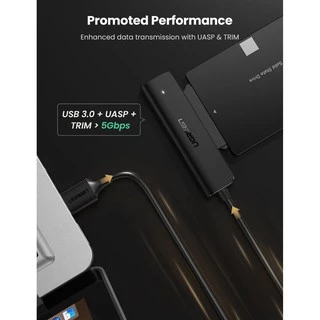 UGREEN รุ่น 70609 SATA toUSB Cable USB 3.0 to Hard Drive Adapter Converter SATA III 2.5 inch HDD Hard Drive Support UAS