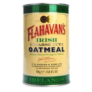 ✨นาทีทอง✨ Flahavan Irish Coarse Cut Oatmeal  ข้าวโอ๊ต อบกรอบหยาบ ฟลาฮาวาน 700 กรัม คุณภาพระดับพรีเมี่ยม