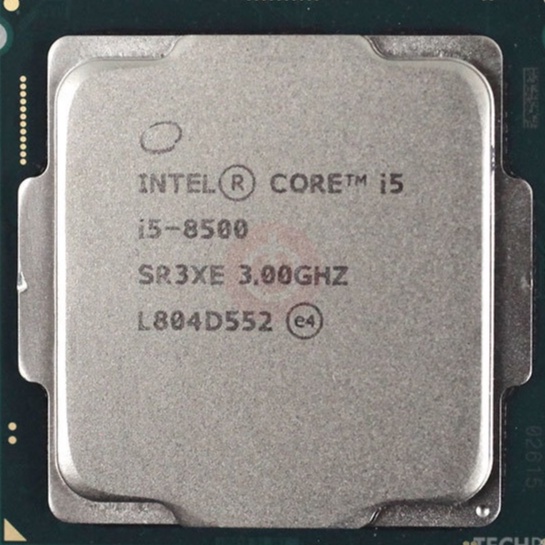 Intel PC คอมพิวเตอร์ Core i5 8500 Series I5-8500 CPU LGA 1151-Land FC-LGA 14 นาโนเมตร 6 Core