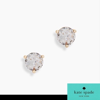 Kate Spade ต่างหูเพชร เม็ดกลม