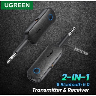 UGREEN 2-in-1 Bluetooth Transmitter Receiver Bluetooth 5.0 Adapter Wireless 3.5mm Adapter Low Latency Sound System