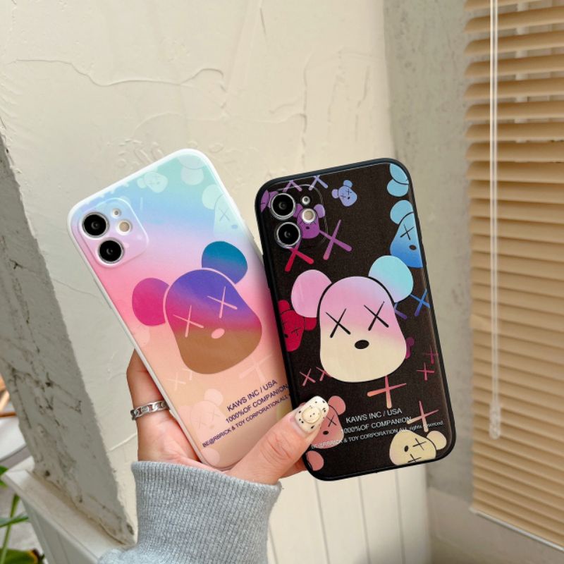 เคสหมี Oppo A15 A53 A54 A74 A83 A94 F5 F7 F9 F11Pro A92020 Reno4 Reno5  Reno6z A3s VivoY17Y20Y31Y91 