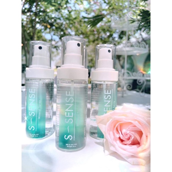 พร้อมส่ง สเปรย์น้ำแร่S-Sense หน้าเด้ง ผิวอิ่มน้ำ เครื่องสำอางติดทน ของแท้ ปลอดภัย100%