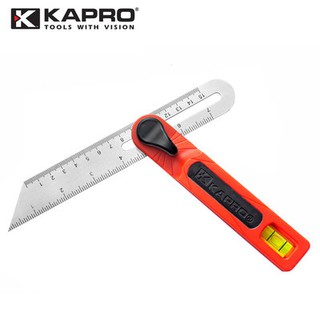 KAPRO ฉากเป็น 7" 301 T-SLIDING-Bevel ปรับระดับ มีลูกน้ำวัดระดับได้