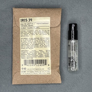 「น้ำหอมขนาดเล็ก」Le Labo Iris 39, 2006 1.5ML