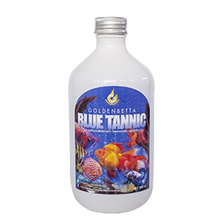 GOLDENBETTA Blue Tannic สารเสริมประสิทธิภาพน้ำ สูตรน้ำสีฟ้า (500 cc)