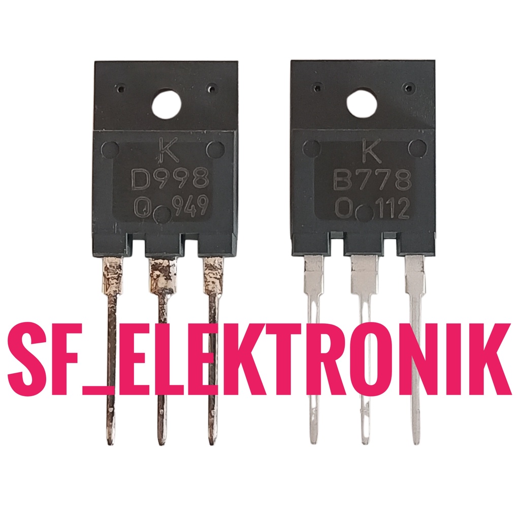 ทรานซิสเตอร์ B778 D998 ONE PAIR