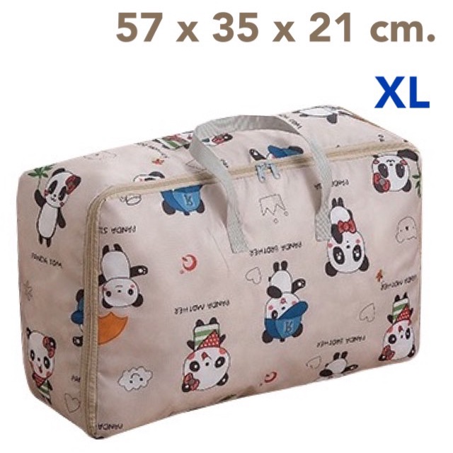 พร้อมส่ง⭐ (19 แบบ)  ถุงเก็บผ้านวม ใส่เสื้อผ้า ใส่ผ้าห่ม  เนื้อหนา ป้องกันฝุ่น กันแมลง  จุได้เยอะ - รูปที่ 6