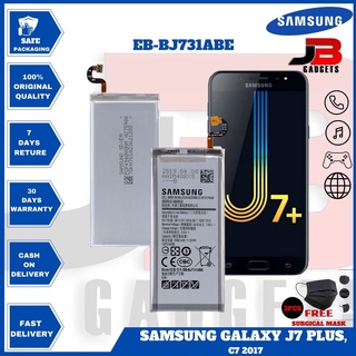 แบตเตอรี่ Samsung Galaxy J7 PlusC7 2017 รุ่น EB-BJ731ABE (3000mAh)