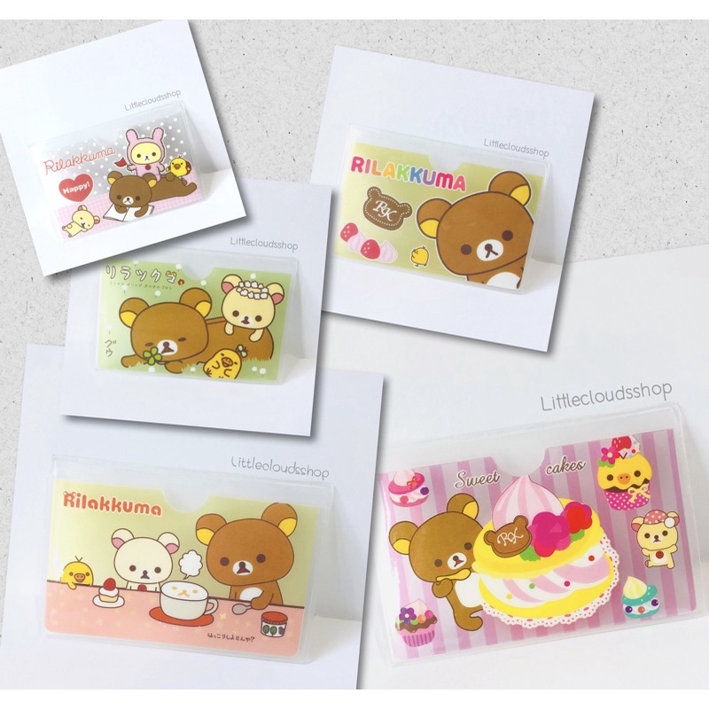 ซองบัตร ซองใส่บัตร  rilukuma / sentimental circus ซองบัตรBTS ซองบัตรประชาชน