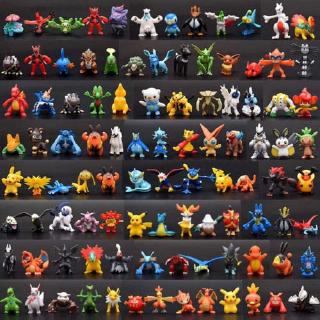 ฟิกเกอร์ pokemon monster ขนาดเล็ก 2-3 ซม. 144 ชิ้น