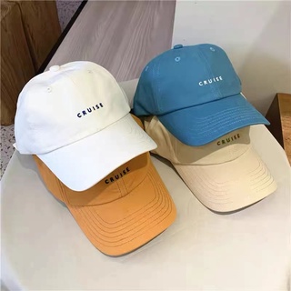 หมวกแก๊ปเบสบอล ปัก CRUISE  Challenge (มี 5 สี) หมวกแฟชั่นเกาหลี หมวกกีฬา