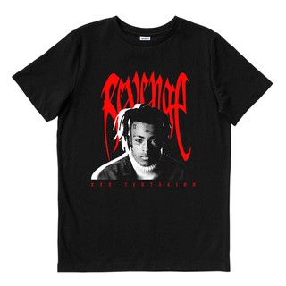 Xxx TENTACION/XXXTENTACION - REVENGE BLACK | Unisex | Merch เครื่องดนตรี | เสื้อยืด พิมพ์ลายดนตรี | แร็ปฮิปฮอป