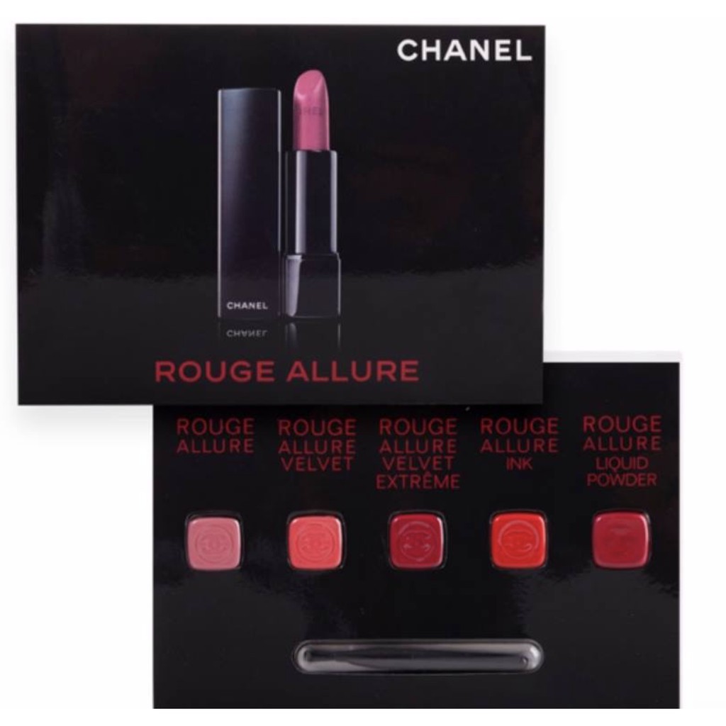 Chanel Rouge Allure Lipstick Mini Set (5 Color In Set)