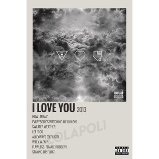 อัลบั้มปกโปสเตอร์ I Love You The Neighbourhood