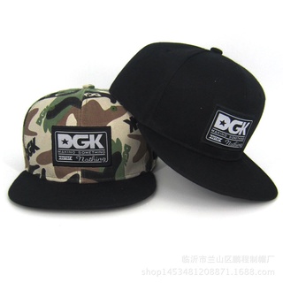 ใหม่ DGK หมวกเบสบอล ลายพราง สไตล์ฮิปฮอป สตรีท สําหรับผู้ชาย และผู้หญิง