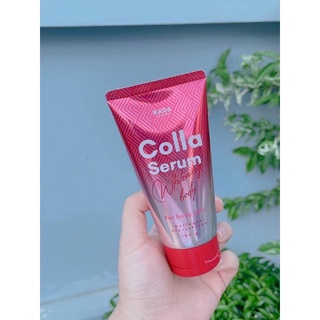 Colla Serum whitening body for body skin collagen Glutathione 100g.