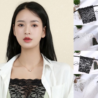เสื้อชั้นในสตรี ผ้าลูกไม้ ลายดอกไม้ แบบคลิปออน